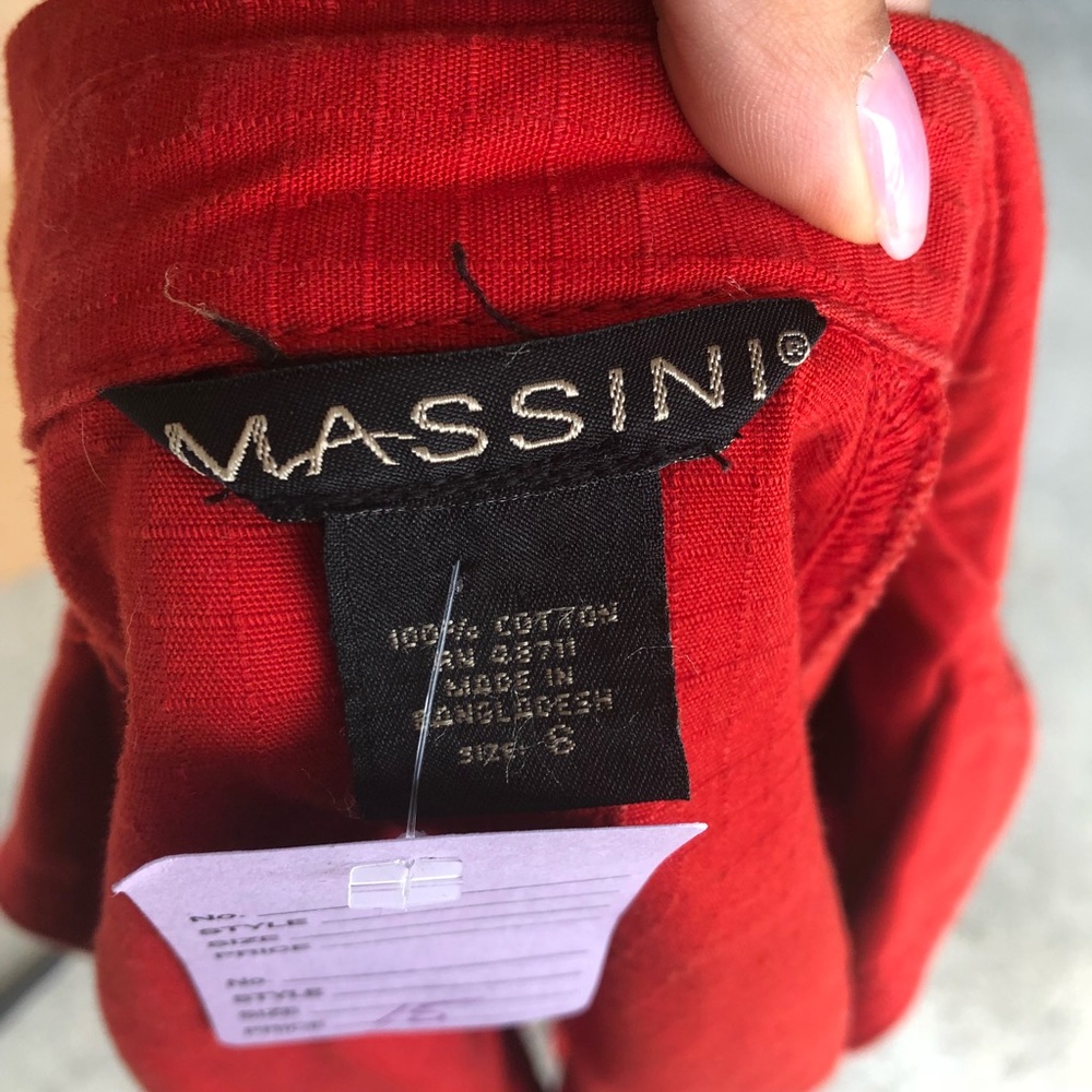 Deep Red Jacket - Picture 4 of 4